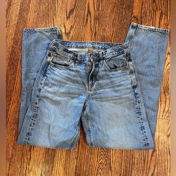 90s STRAIGHT AMERICAN EAGLES JEANS (no stretch) - Picture 2 of 8